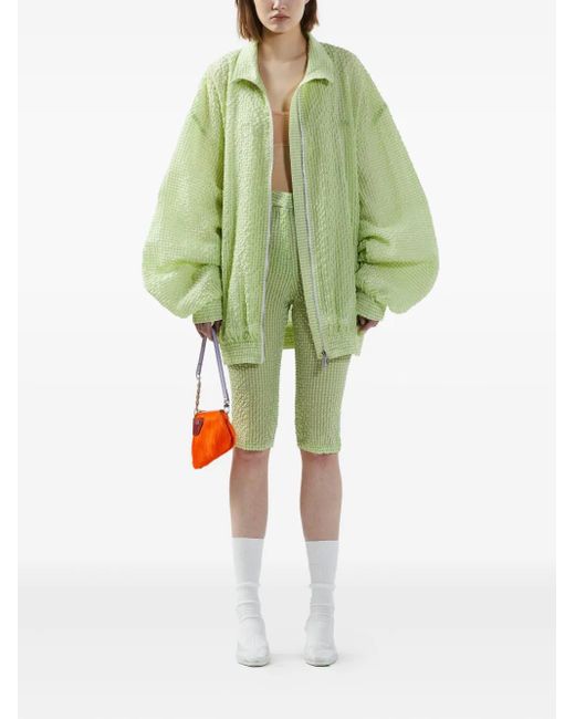 Gcds Green Textured Jacket