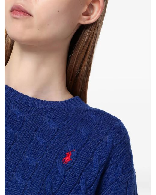Maglione Girocollo di Polo Ralph Lauren in Blue