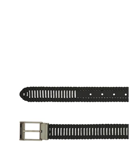 Ferragamo White Ceinture À Boucle Interchangeable for men