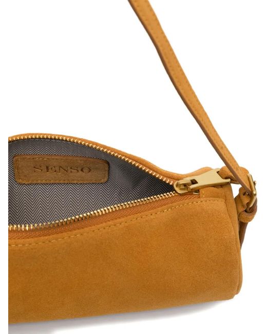 Senso Orange Dorothy Ii Suede Mini Bag