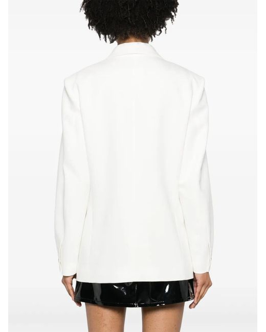 Coperni Colbert Met Dubbele Rij Knopen in het White