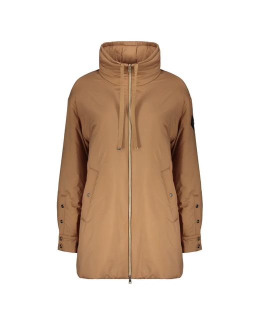 Herno Natural Hooded Drawstring Jacket
