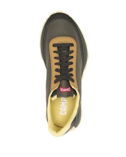 Camper Green Drift Trail Low-Top Sneakers for men