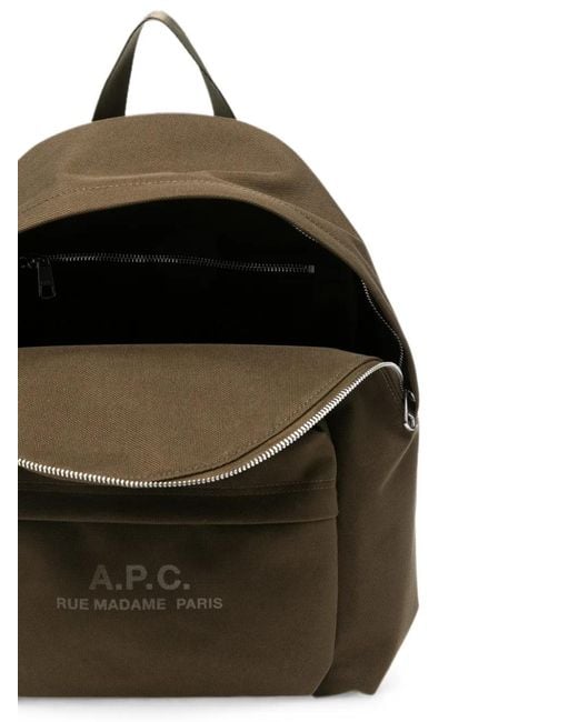 A.P.C. Brown Sac A Dos Backstage Small for men