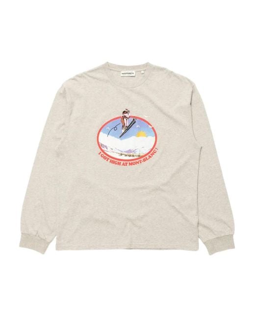 Carne Bollente White Long-Sleeve Graphic T-Shirt