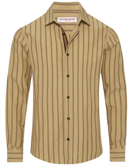 メンズ Orlebar Brown Giles シャツ Natural