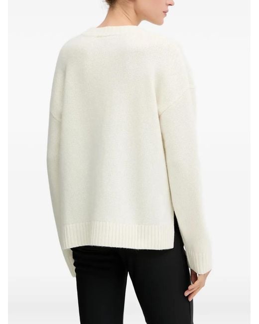 Helly Hansen White Graphic Sweater