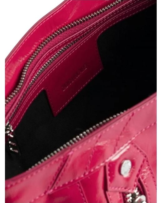 Zadig & Voltaire Purple Sunny Moody Patent Bag