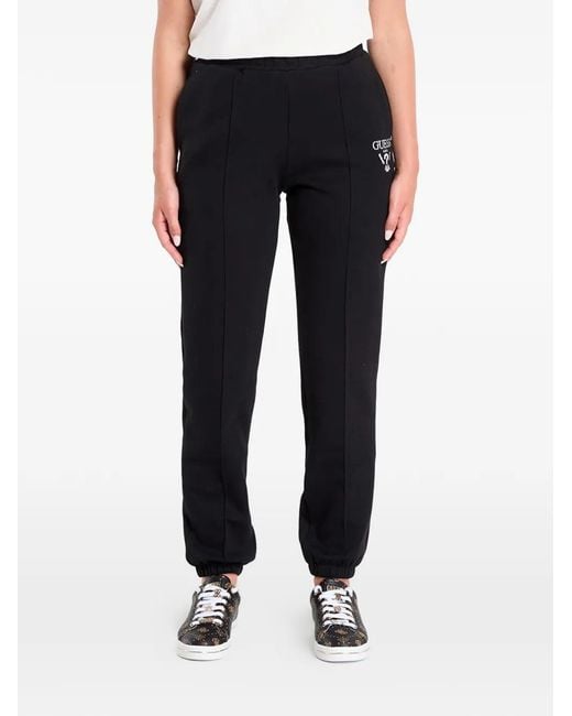 Guess Blue Roberta Logo-Print Track Pants