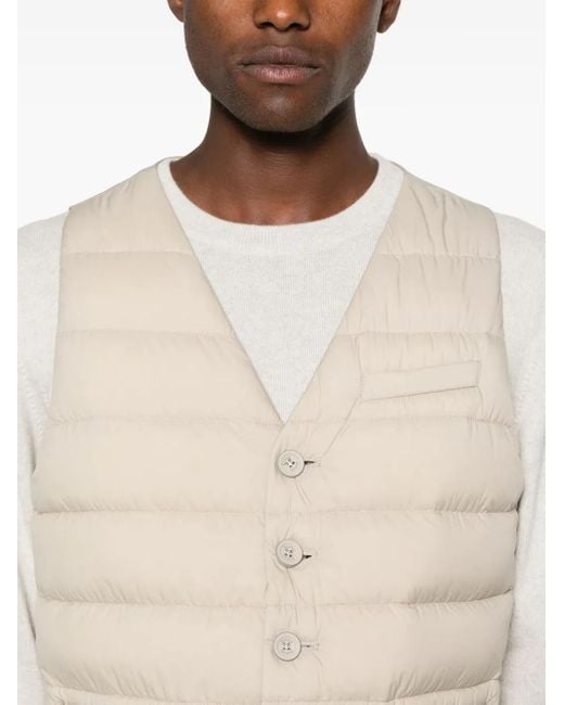 Herno Natural Il Panciotto Down Vest for men