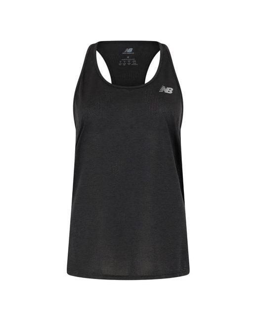 New Balance Black Rc Essential Tank Top