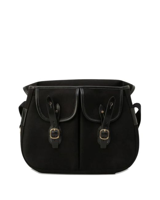 Brady Black Two-Pocket Shoulder Bag