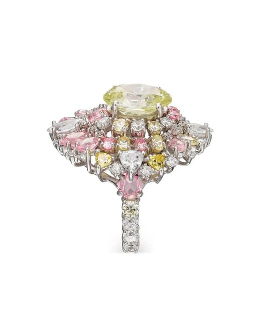 Anabela Chan White Mirage Diamond Ring