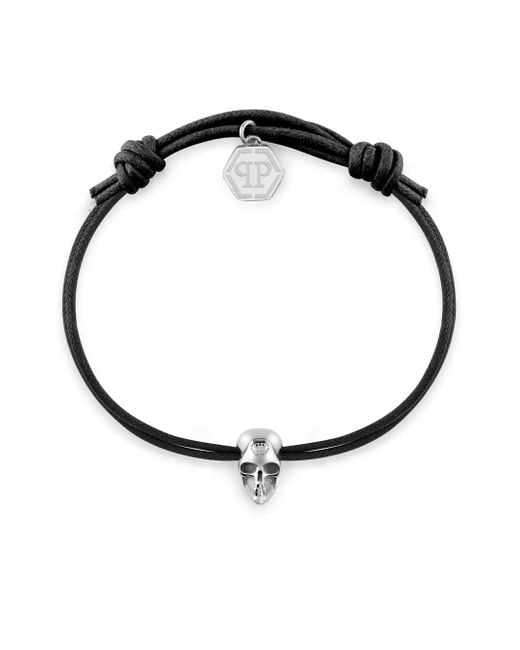Philipp Plein Armband Mit Totenkopf in Black für Herren