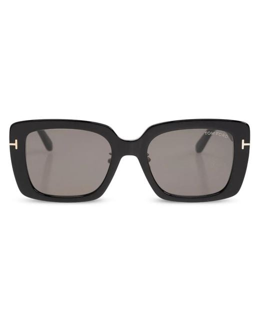 Tom Ford Brown T-Hinge Sunglasses