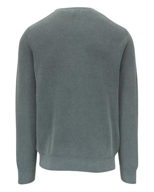 Faherty Brand Gray Crew-Neck Jumper for men