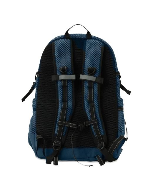 And Wander Blue 3D Mesh Backpack for men