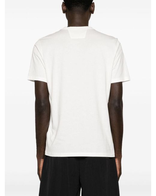 C P Company White Cp Company T-shirts And Polos for men