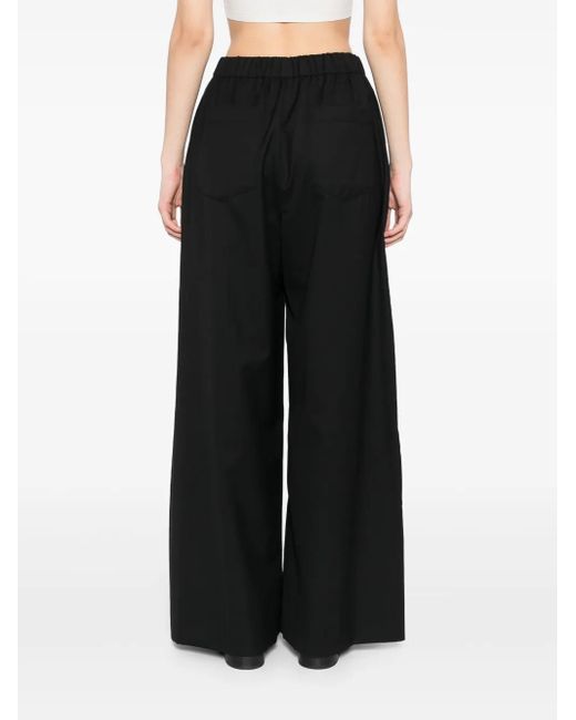 Pantalon Ample À Taille Élastiquée Simone Rocha en coloris Black