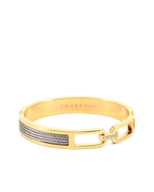 Charriol Metallic Buzio Bangle Bracelet