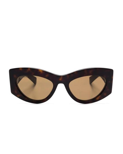 Gucci Natural Cat Eye-Frame Sunglasses