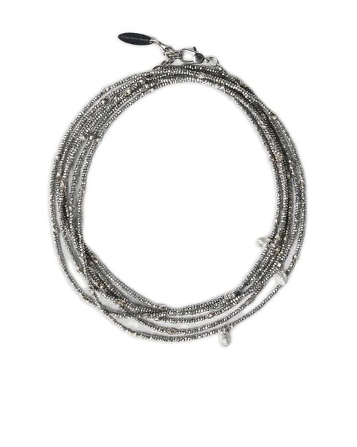 Bracciale di Brunello Cucinelli in Metallic