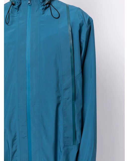 3.1 Phillip Lim Blue Drawstring-Fastening Jacket for men