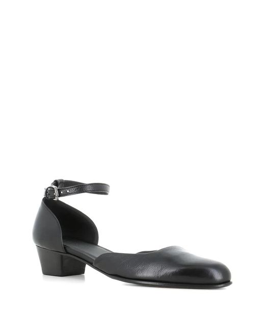 Pantanetti White Ankle-Strap Pumps