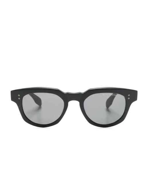 Dita Eyewear Gray Radihacker Geometric-Frame Sunglasses