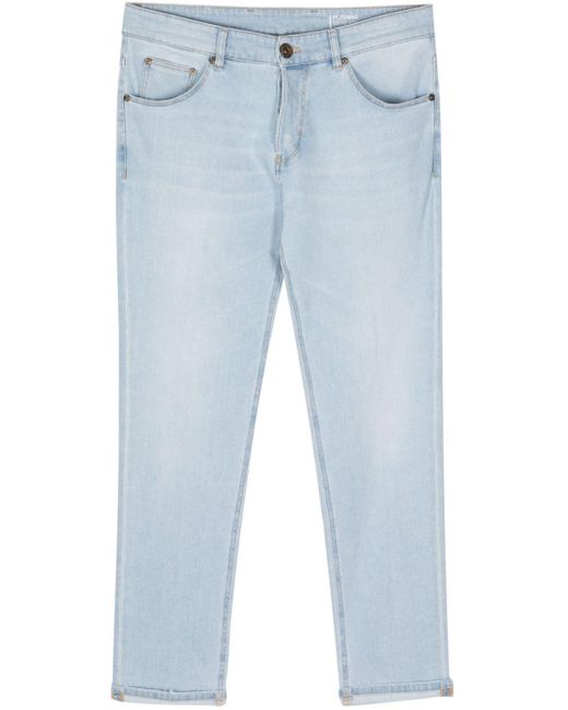 PT Torino Blue Reggae Stretch Slim-cut Jeans for men