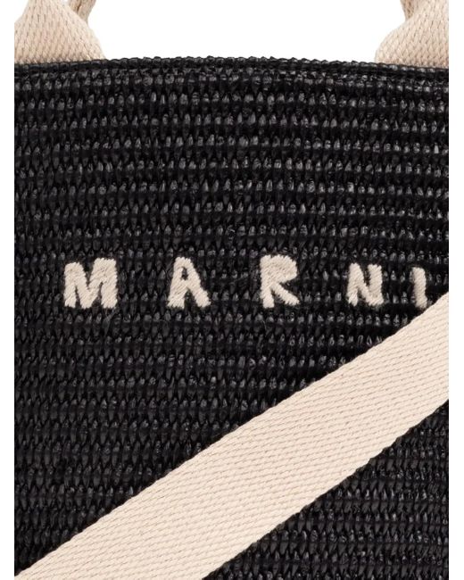 Sac À Bandoulière Clouté Marni en coloris Black