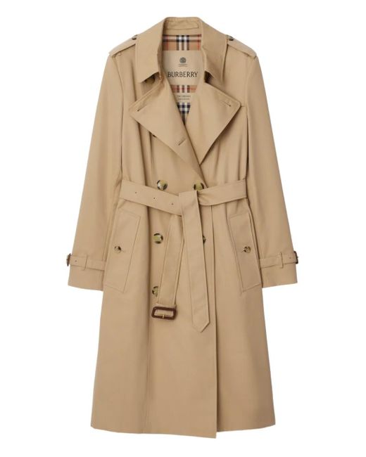 Burberry Natural Chelsea Heritage Belted Trench Coat