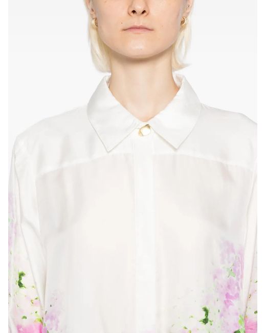 Aje. Rosetta Shirt Pink