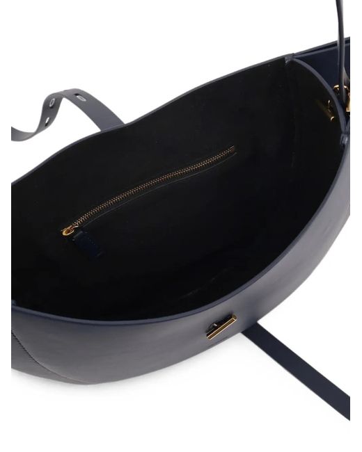 MINOBOSSI Blue Lizzie Shoulder Bag