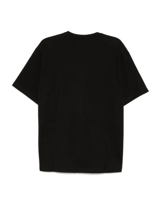 Maharishi Black Caduceus Monk T-Shirt for men