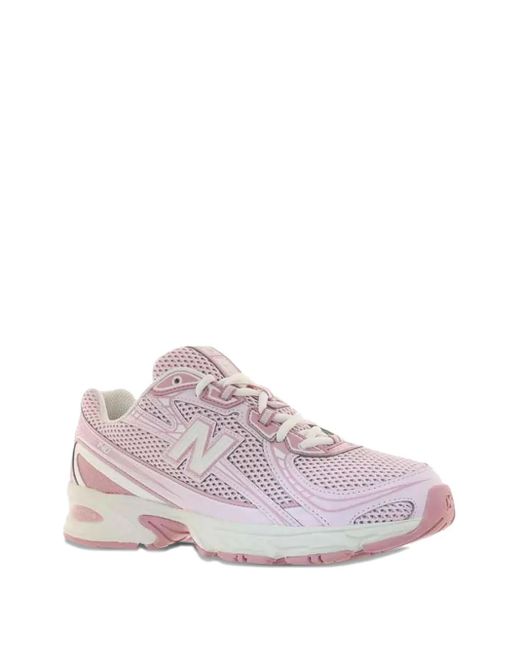 New Balance Purple 740 Panelled Sneakers