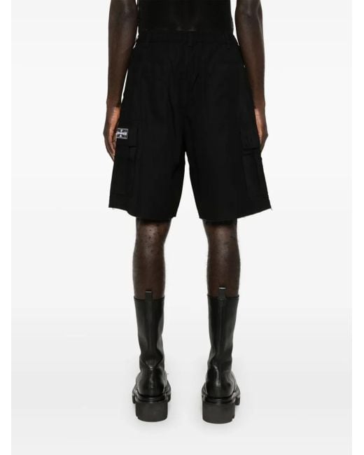 032c Cargo-Shorts Mit Logo-Patch in Black für Herren