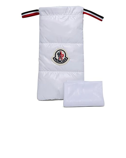 Moncler White Pilot-Frame Sunglasses