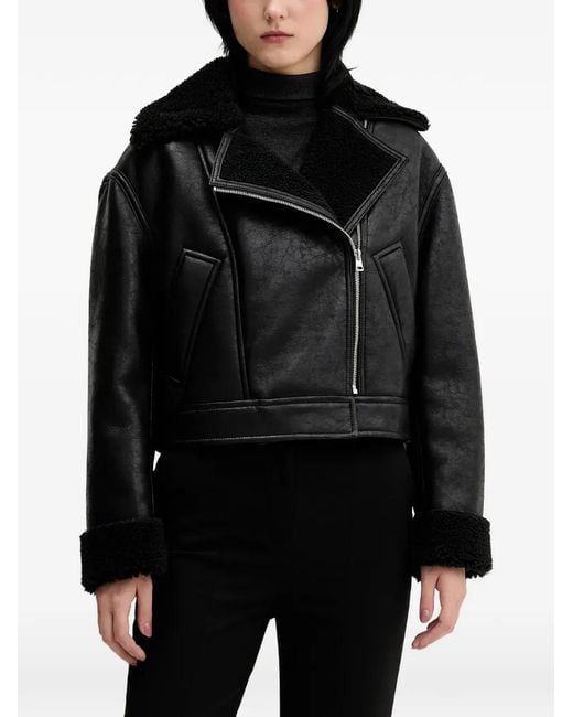 HUGO Black Anisse Zip-Fastening Jacket