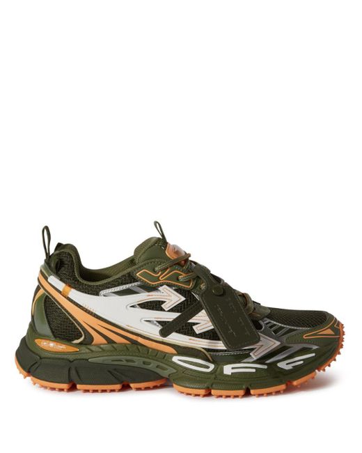 White "de vuelta en acción con elegante Off-White c/o Virgil Abloh de hombre de color Green