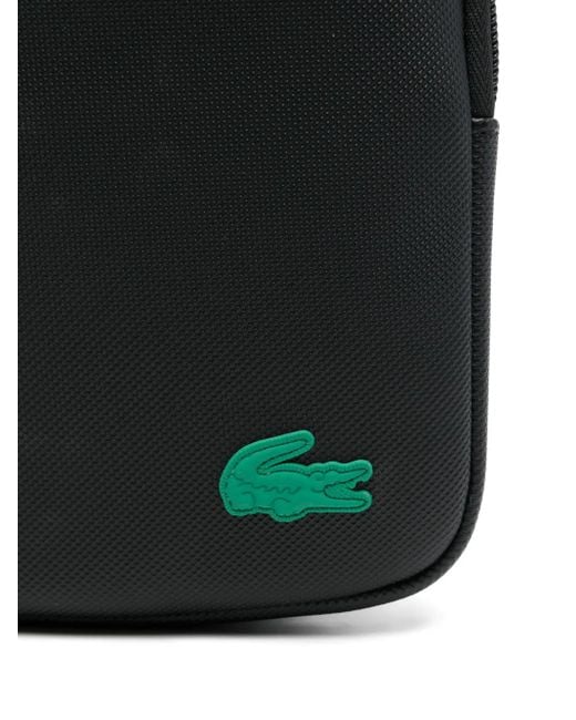 Lacoste Slimline メッセンジャーバッグ S Black