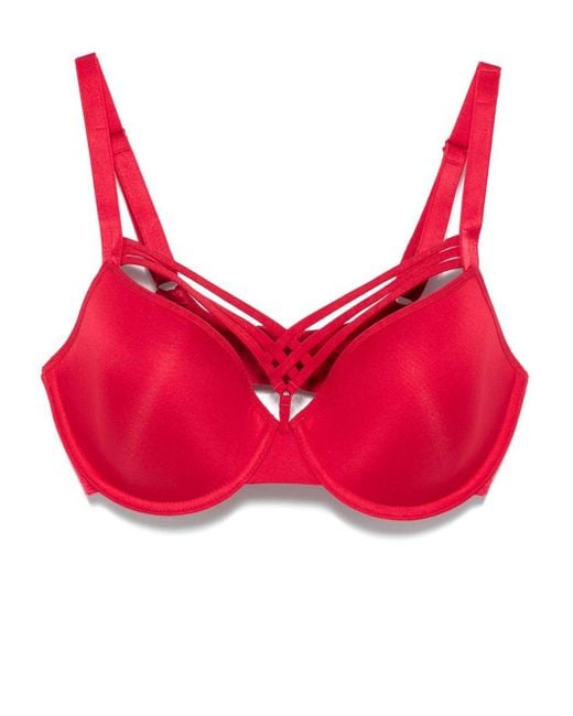 Marlies Dekkers Red Dame De Paris Bra