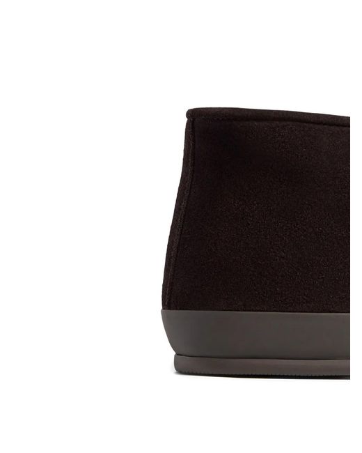 12 STOREEZ Brown Shearling-Lined Loafers