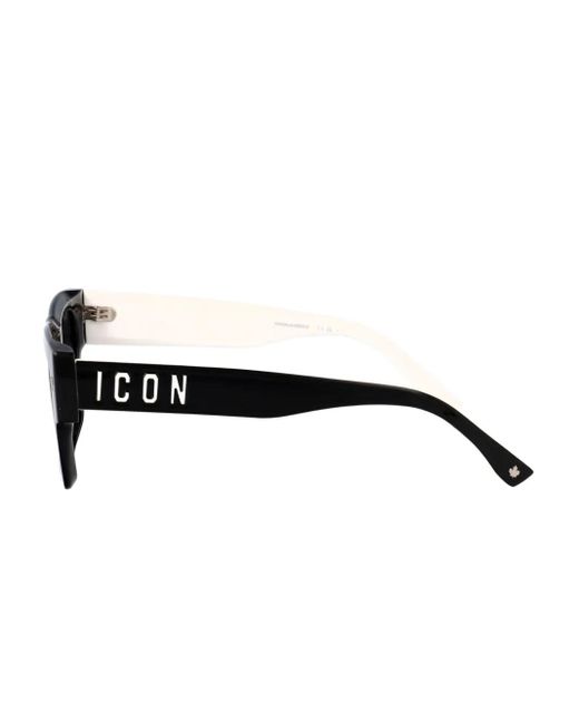 DSquared² Blue Square-Frame Sunglasses for men