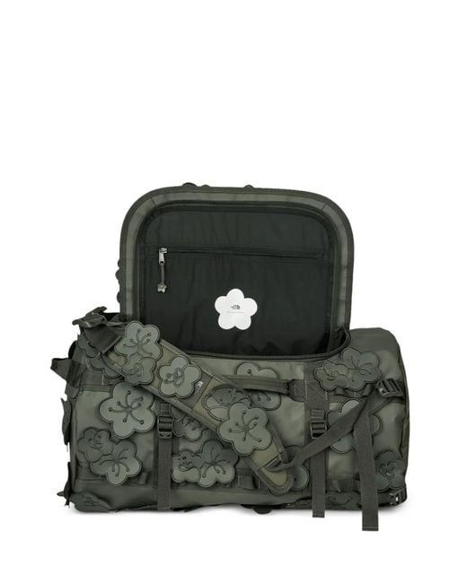 CECILIE BAHNSEN Green X The North Face Small Floral-Appliquéd Backpack