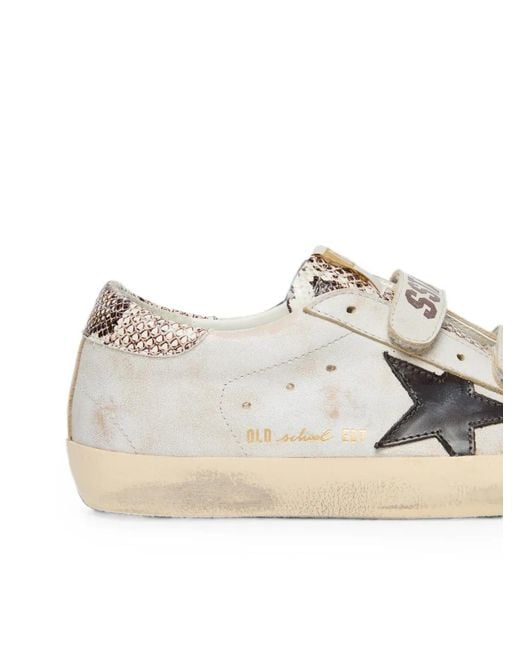 Golden Goose Deluxe Brand White Old School
