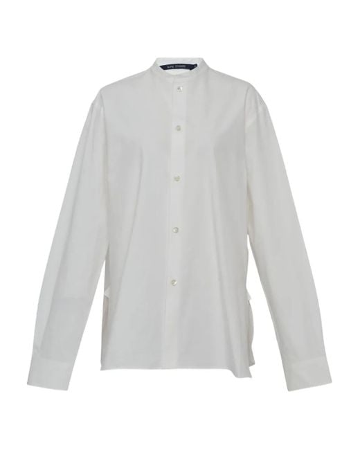 Sofie D'Hoore White Buttoned Blouse