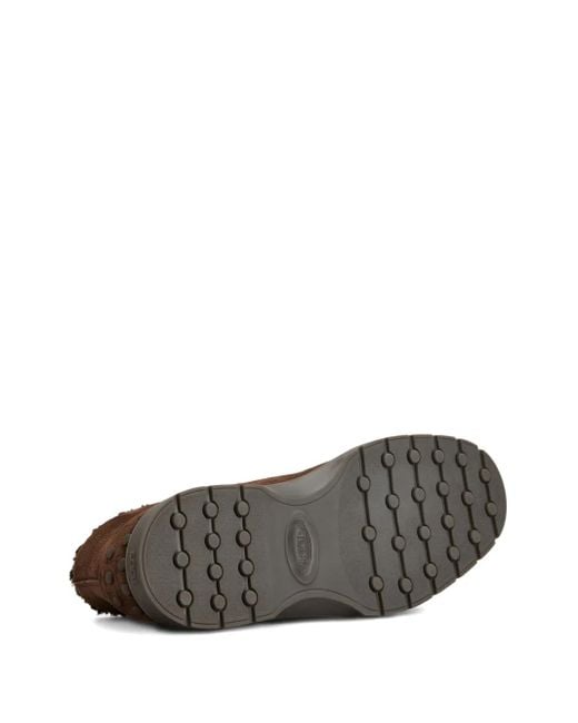 Tod's Brown Suede Desert Boots for men