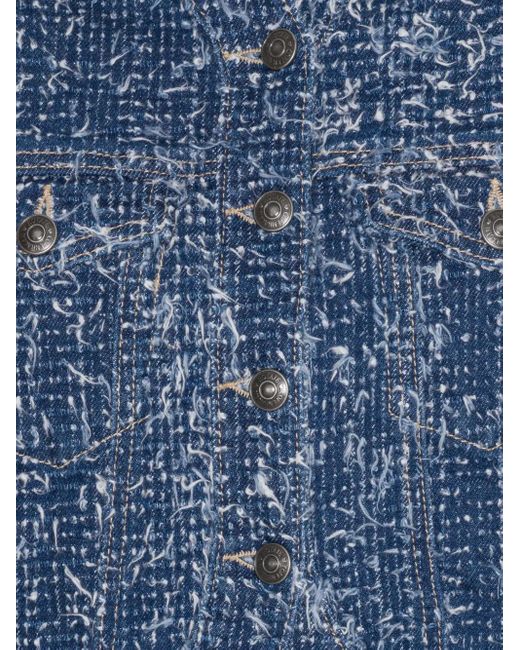 Veste En Jean À Manches Longues ROTATE BIRGER CHRISTENSEN en coloris Blue