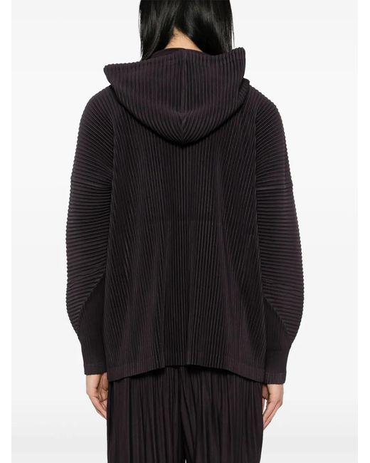 Homme Plissé Issey Miyake Black Rb Hoodie for men